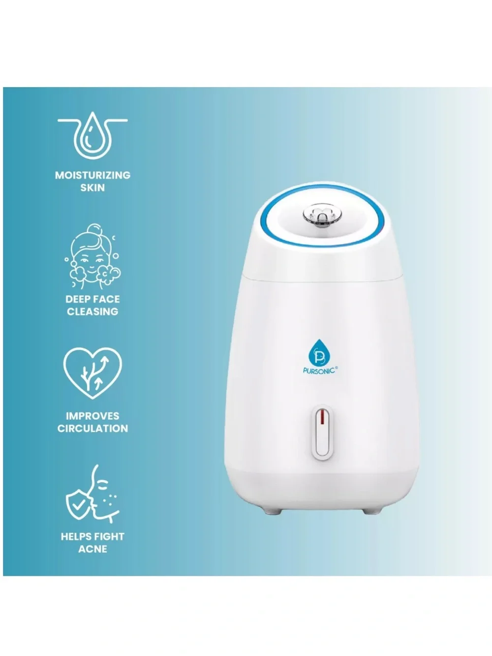Pursonic Facial Steamer new in box